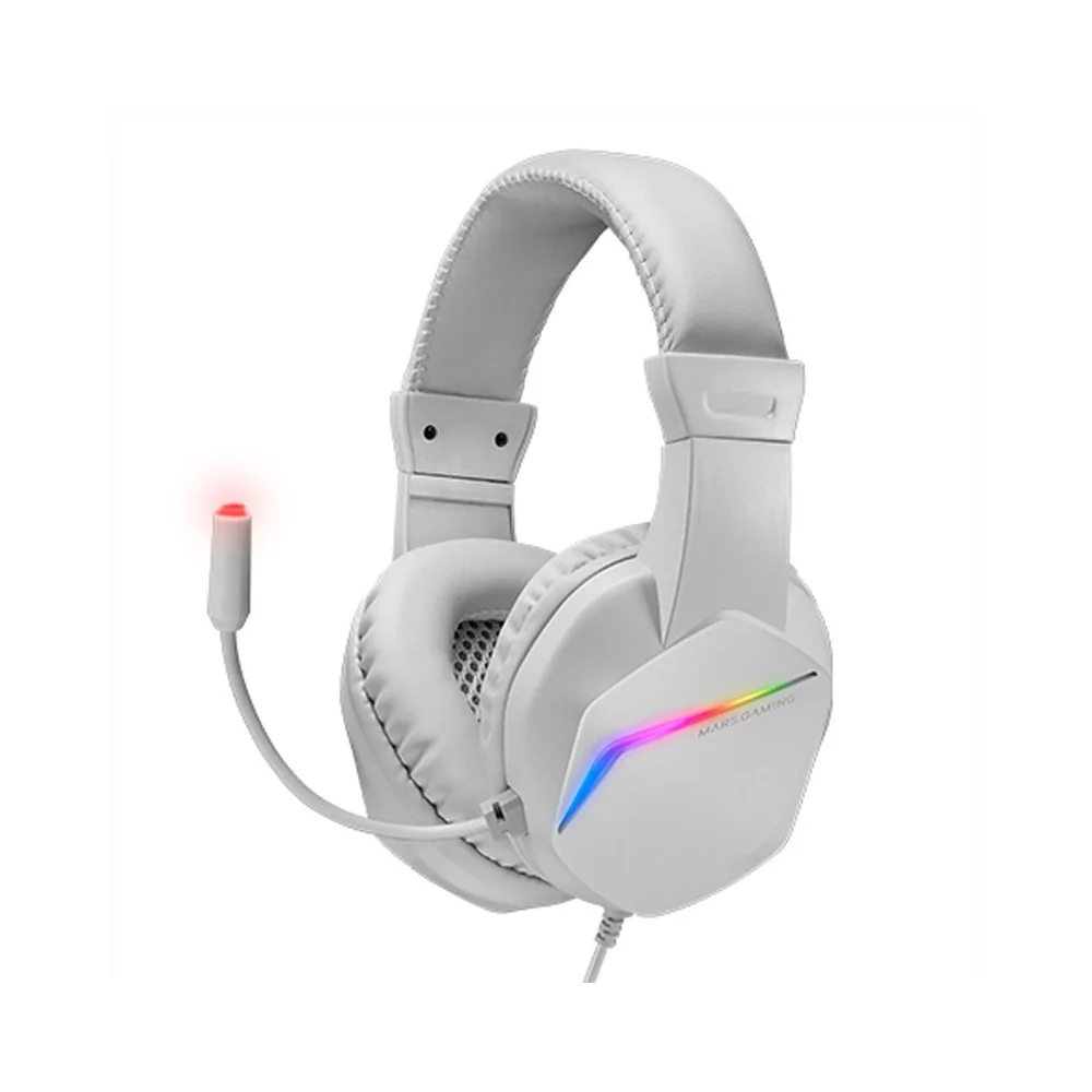 Casque circum-aural Mars Gaming MH122 FRGB de MARS GAMING en oferta | Casque circu auriculaire | Portes grátis