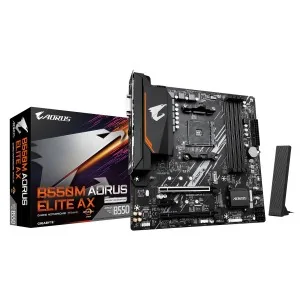 Placa base Gigabyte AMD B550 Socket AM4 Micro ATX