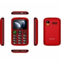 Telemóvel Qubo P-186RD 4G para Idosos Vermelho