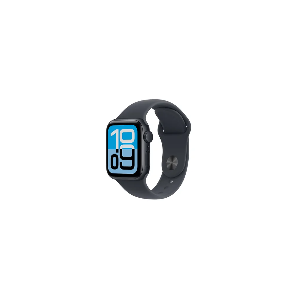 Apple Watch SE3 GPS 40mm Caja de Aluminio Medianoche Correa Deportiva Negra ML
