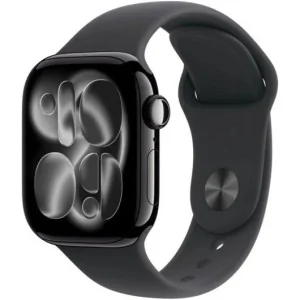 Apple Watch Series 11 GPS + Cellular 42mm Space Gray Black Sport Band (SM)