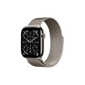 Apple Watch Series 11 GPS  Cellular 46mm Titanio Natural Correa Milanese Natural SM