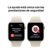 Apple Watch SE3 GPS 44mm Caja de Aluminio Blanco Estrella Correa Deportiva Arena SM