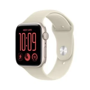 Apple Watch SE3 GPS 44mm Caja de Aluminio Blanco Estrella Correa Deportiva Arena ML