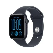 Apple Watch SE3 GPS 44mm Caja de Aluminio Medianoche Correa Deportiva Azul Marino ML