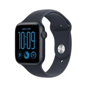 Apple Watch SE3 GPS 44mm Caja de Aluminio Medianoche Correa Deportiva Azul Marino ML