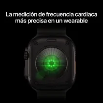 Apple Watch Ultra 4 GPS 49mm Caixa de Titânio Preto Bracelete Loop Alpine Burdeos.