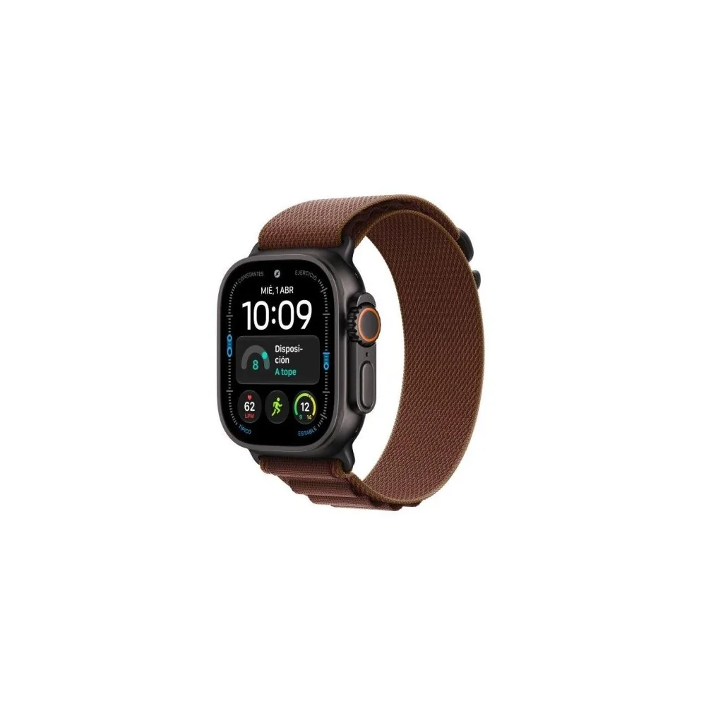 Apple Watch Ultra 4 GPS 49mm Caixa de Titânio Preto Bracelete Loop Alpine Burdeos.