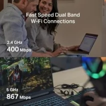 Adaptador de red WiFi MERCUSYS MA30N 1300 Mbps