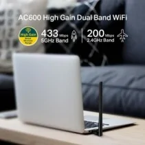 Adaptador de red WiFi TP-LINK ARCHERT2UPLUS 600 Mbps