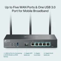 Router inalámbrico TP-LINK ER706W 3000 Mbps