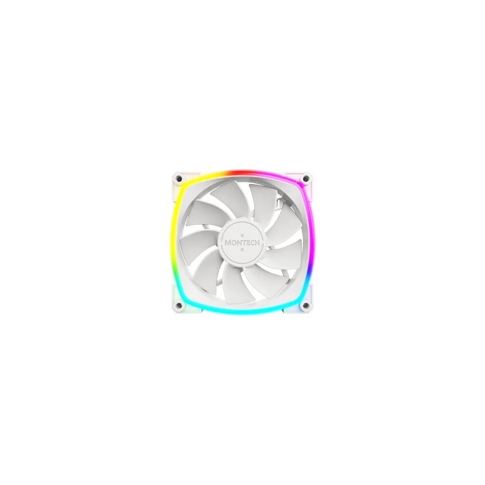 MONTECH Ventilador de caja 120 mm RX120 PWM blanco de MONTECH en oferta | Ventiladores PC | Portes grátis