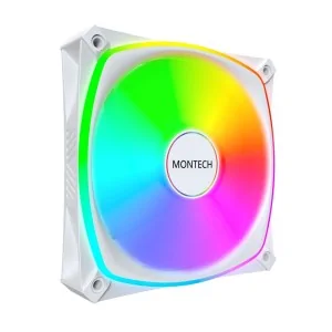 MONTECH Ventilador de caja 120 mm RX120 PRO blanco de MONTECH en oferta | Ventiladores PC | Portes grátis