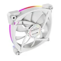 Ventilador de caja 120 mm RX120 PWM blanco 3 IN 1 MONTECH de MONTECH en oferta | Ventiladores PC | Portes grátis