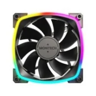 Ventilador de caja 120 mm RX120 PWM negro 3 IN 1 MONTECH