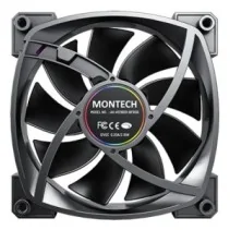 Ventilador de caja 120 mm AX120 PWM negro 3 IN 1 MONTECH de MONTECH en oferta | Ventiladores PC | Portes grátis