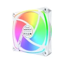 Ventilador de caja 120 mm RX120 PRO blanco 3 IN 1 MONTECH de MONTECH en oferta | Ventiladores PC | Portes grátis