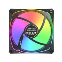 Ventilador de caja 120 mm AX120 PRO negro 3 IN 1 MONTECH