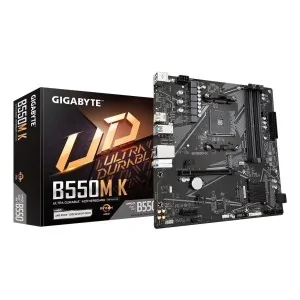 Gigabyte Placa base AMD B550 SAM4 Micro-ATX B550MK de GIGABYTE en oferta | Placas Base | Portes grátis
