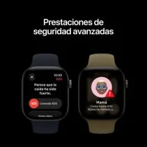Apple Watch Series 12 GPS 46mm Preto Pulseira Esportiva Preta (SM)