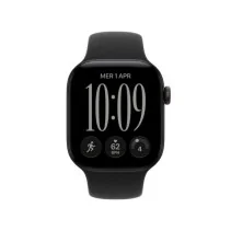 Apple Watch Series 12 GPS + Cellular 42mm Black with Black Sport Band (SM)