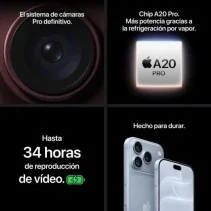 Smartphone apple iphone 18 pro 1tb de APPLE en oferta | SMARTPHONES | Portes grátis