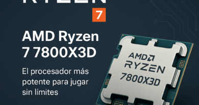 AMD Ryzen 7 7800X3D procesador gaming