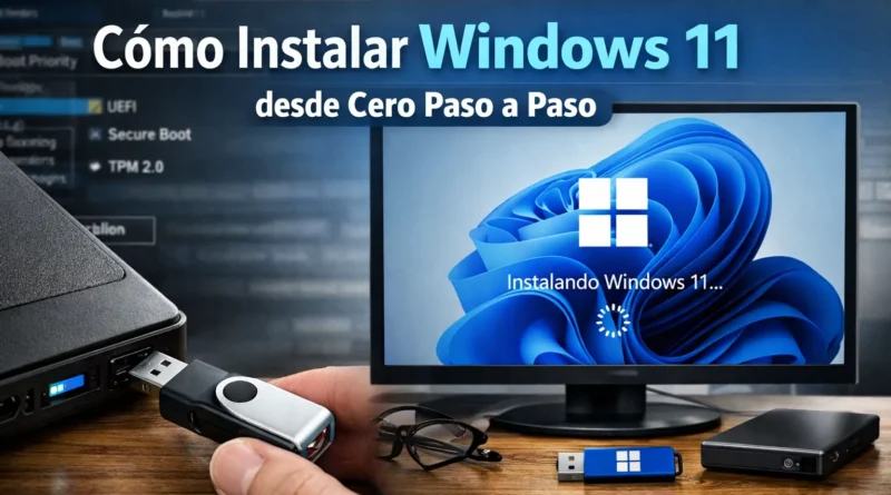 Instalación de Windows 11 desde USB en un portátil o PC FreeDOS paso a paso
