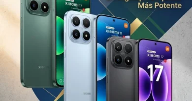 Xiaomi 17 12GB 512GB 5G en colores negro, verde y azul con diseño premium y pantalla AMOLED