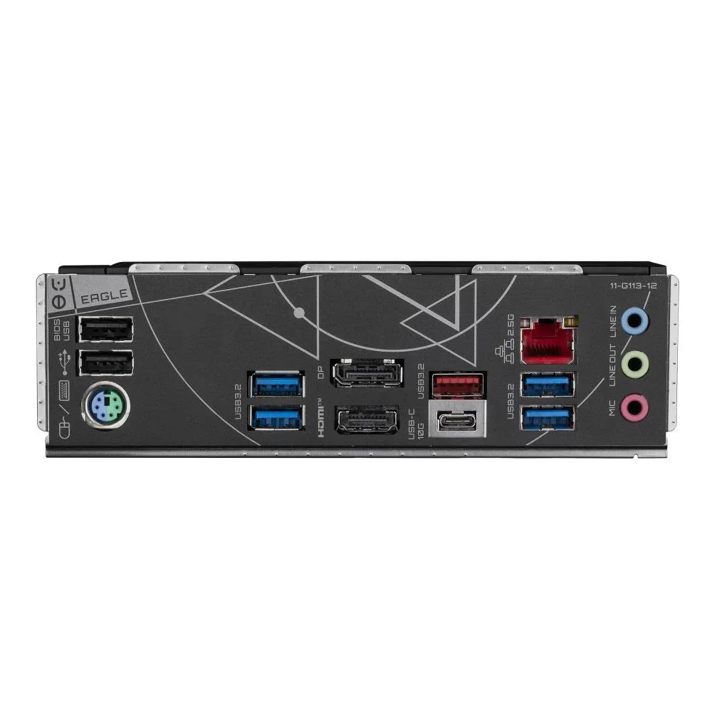 salidas traseras  Intel Z790