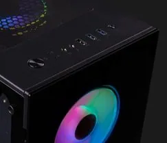 Principais entradas do gabinete Hiditec Gaming Z20-AURA