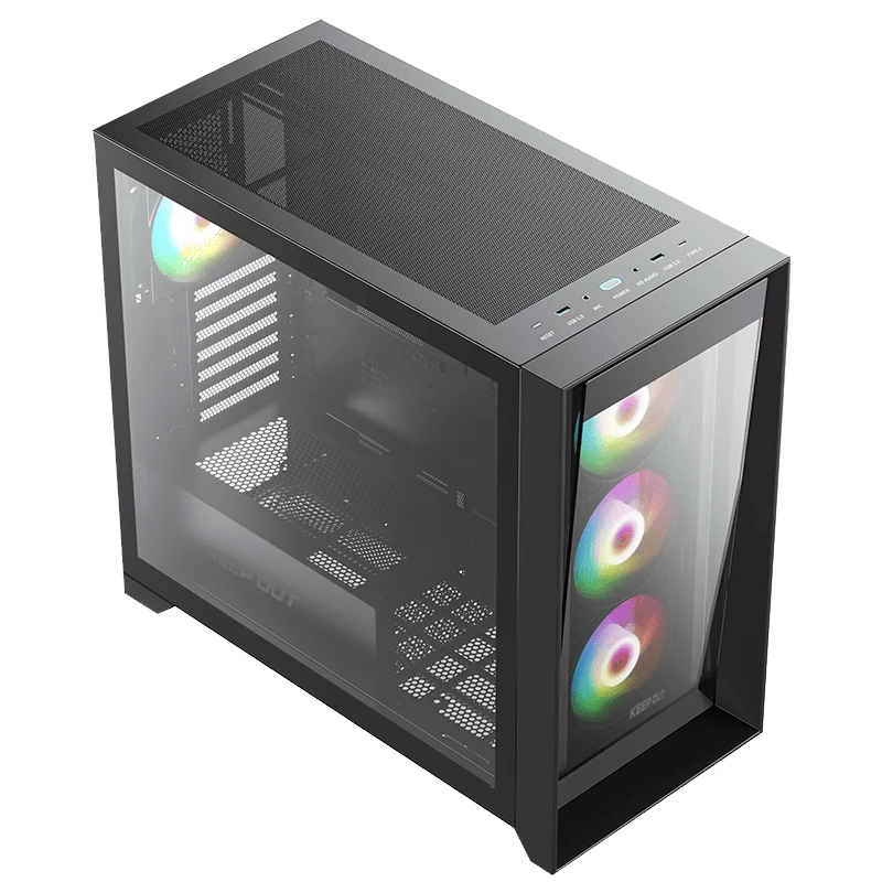 PORTS Keep Out Box E-Atx XC-911